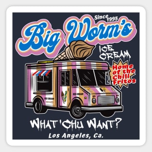 Big Worm's Ice Cream Friday movie Dks Magnet